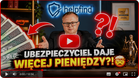 Obejrzyj wideo: Ubezpieczyciel daje więcej pieniędzy?!